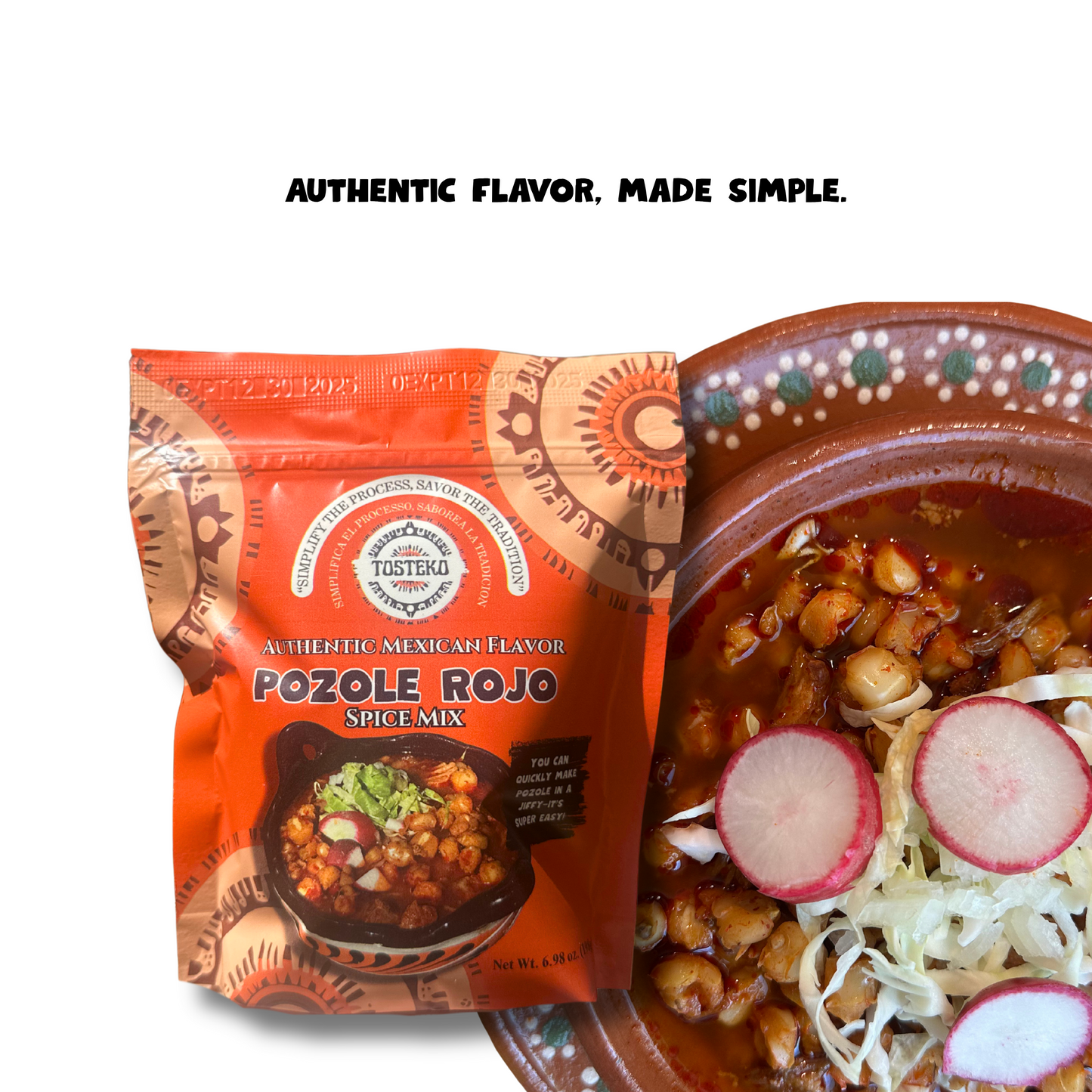 Pozole Spice Mix 6.98 oz by TOSTEKO